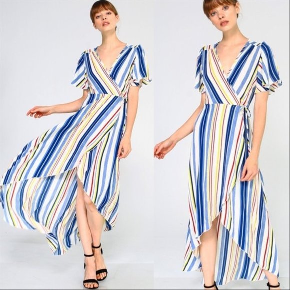 Striped Maxi Dress - Picture 2 of 6